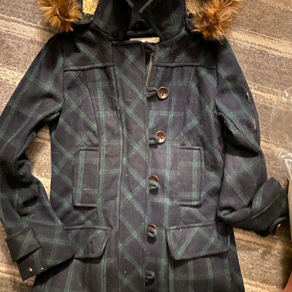 Girls pea coat style jacket